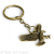 Eagle Key Ring, Key Chain - Antique Bronze Metal