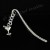 Tibetan Silver Bookmark Charm - Martini with Olives Style #2
