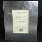 Artisan Photo Frame -  Genuine Silver Leaf 4 x 6